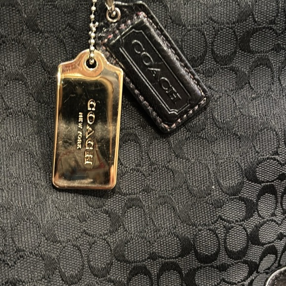 Vintage Coach Black purse - Picture 2 of 14